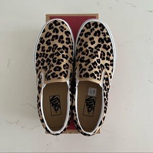 Vans Classic Slip-On Leopard Shoes